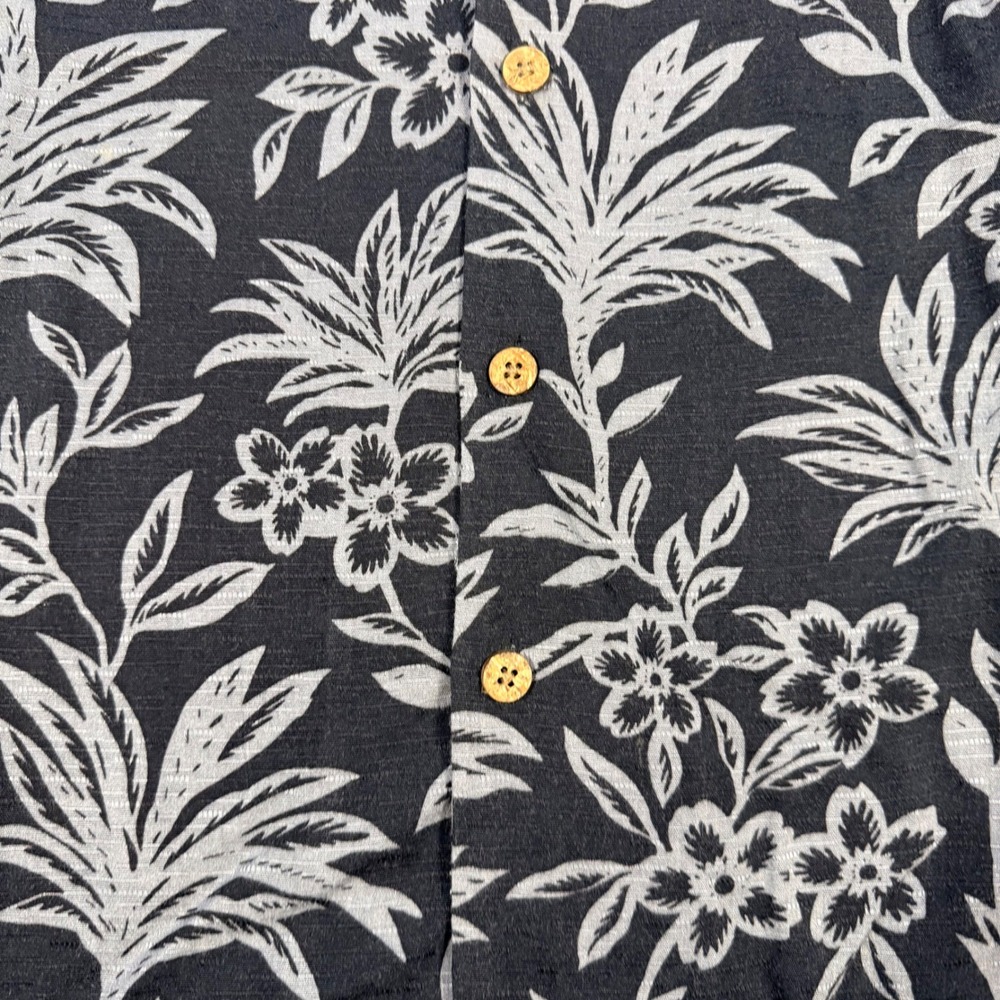 Havana Jacks Cafe Tropical Breeze Mens XL Short Sleeve Button Up Shirt Rayon - Picture 3 of 9